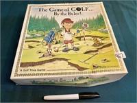 GOLF BY THE RULES BOARD GAME