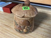 Mushroom Cookie Jar