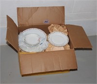 Box of Misc Dishes