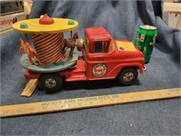 1950s-60 Buddy L Merry Go Round Truck