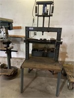 Shopbuilt Drill Press on Table (33"x36"x7' High)