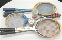 Lot of Badminton & Tennis Rackets