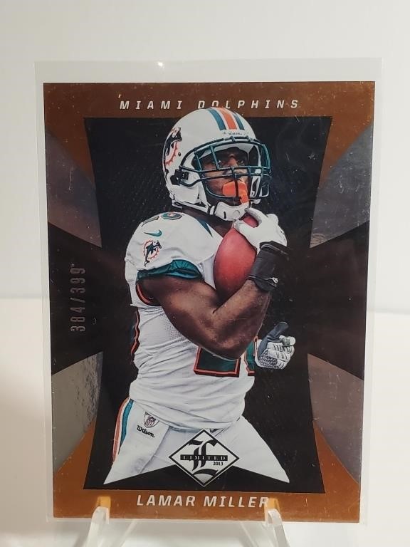 2013 Panini Limited Bronze Lamar Miller 384/399