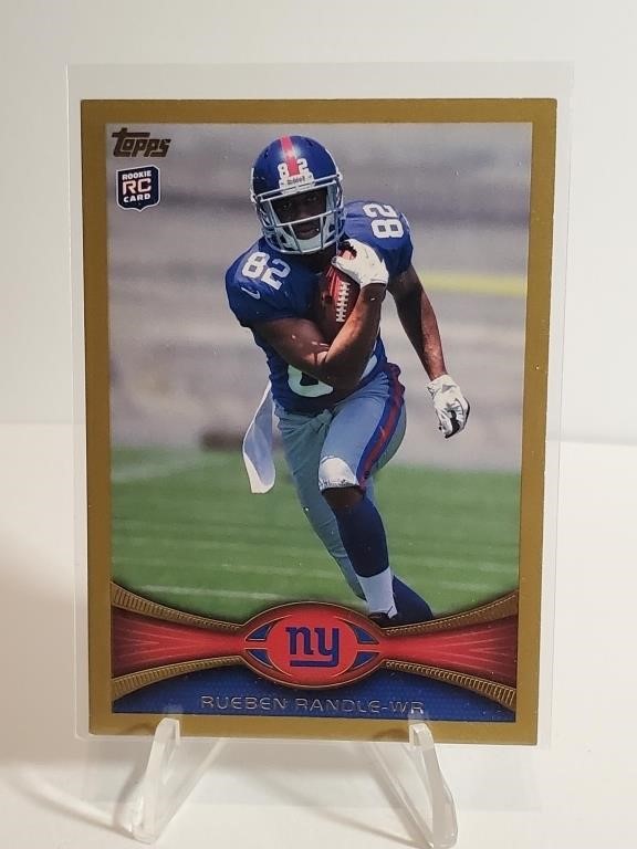 2012 Topps Gold Rueben Randle RC 2008/2012