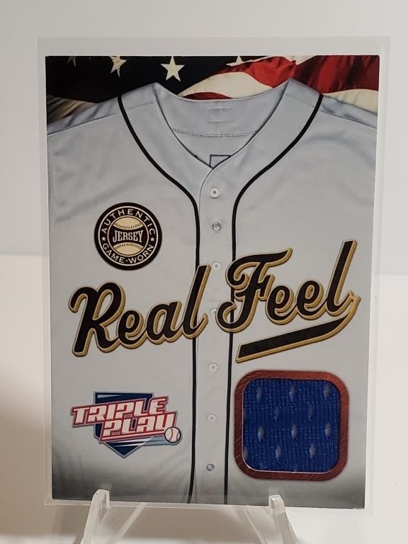 2013 Panini Triple Play Real Feel Patch