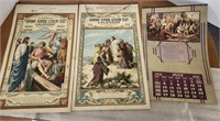 Calendars, 1930, 1931, 1936