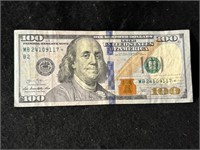 $100 Star note