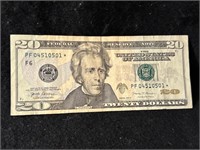 $20.00 Star note