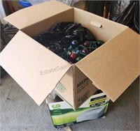 Assorted Christmas Lights 2 Boxes Some New
