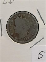 1912-D Liberty Nickel