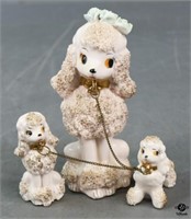 Artmark Porcelain Spaghetti Poodle Trio