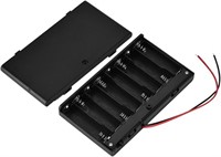 Portable 8-Slot AA Battery Organizer x3