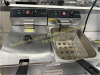 Counter Electric Fryer- Patriot Twin Pot