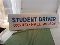 Student Driver Car Top Sign