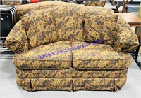 Floral Upholstered Love Seat (60”)
