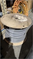 Spool of instrumation cable outdoor