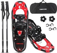 Carryown Light Weight Snowshoes Set for Adults Men