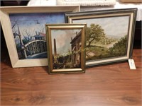 Framed Wall Art Set of 3