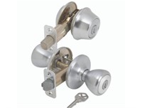 Kwikset Tylo Entry/Deadbolt Combo Satin Chrome