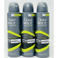 Dove Men+Care Sport Fresh 72H  3-pack  150 ml
