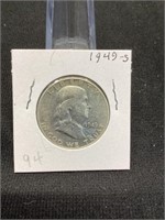 1949-S Franklin Half