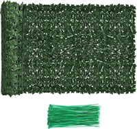 Faux Ivy Fence Privacy Screen Outdoor Expandable