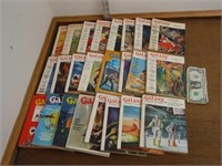24 1950s-70s Galaxy Science Fiction Books Mags