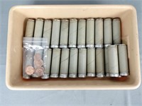 24 Tubes Full 1967 English Pennies