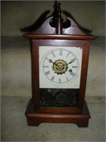 Mantle Clock, Bim Bam Chime, 15x8x4 Deep