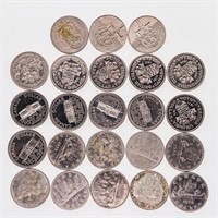 Lot/Bag 25 Canada Nickel Dollar Coins