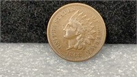 1868 Indian Cent, nice details