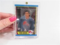 O PEE CHEE Joe Sakic NHL Rookie Sports Card