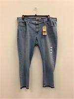 $86 Levis Plus Size 24 HighRise Skinny Ankle Jeans