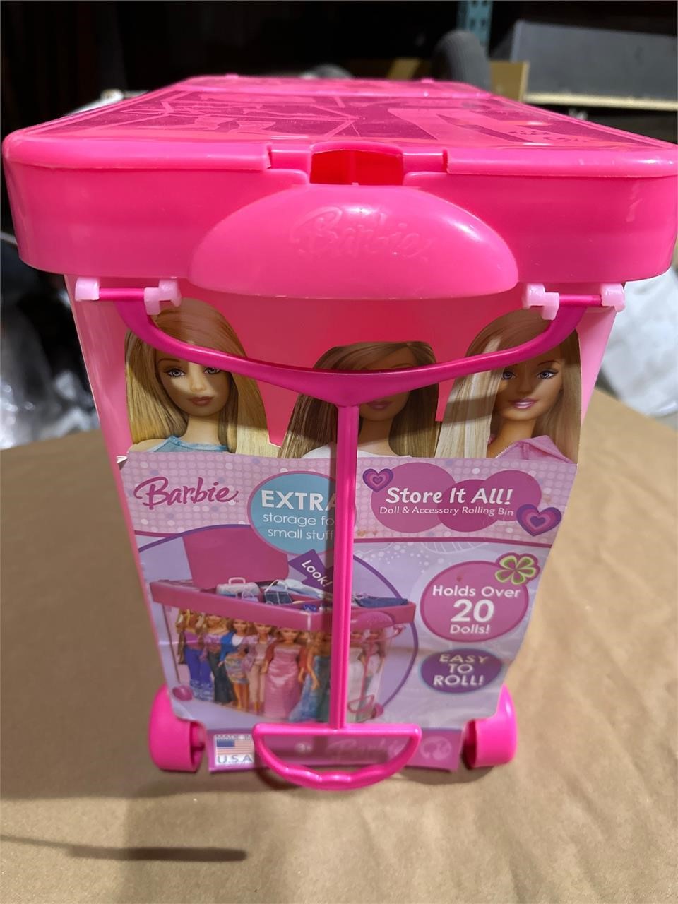 Barbie Store It All Carrying Case Holds 20 Dolls
