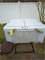 Outdoor Hot Tub Located At 8415 Hearns Pond Road