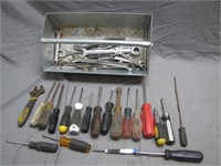 Toolbox Filled W/Assorted Tools