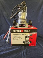 Porter Cable 1 3/4 HP Router 1/4 & 1/2 Collet