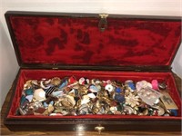 Large lot of misc earrings as found