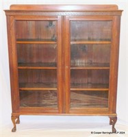 Edwardian Mahogany Dwarf Bookcase.