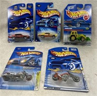 Lot Of 5 Brand New Hot Wheels