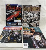 Lot Of 4 Motor Vehicle Magazines