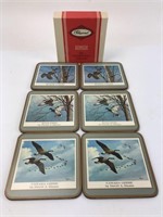 Pimpernel Bird Coasters by David A. Maass