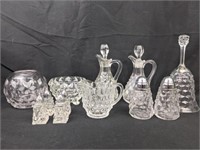 12 Pieces of Fostoria American Glassware