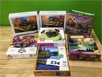 Jigsaw Puzzles lot of 7