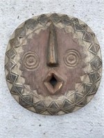 African Wood Carved Tribal Mask