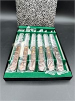 New in Box Set of Barlow Steak Knives (6)