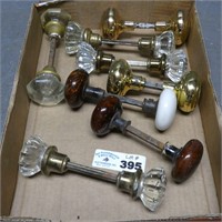 Assorted Glass & Porcelain Door Knobs