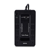 650VA 8-Outlet UPS Battery Backup with USB