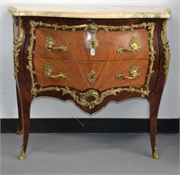 18c - 19c French Marble Top Commode