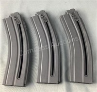 (3) Walther M4/22 30 Rnd Mags